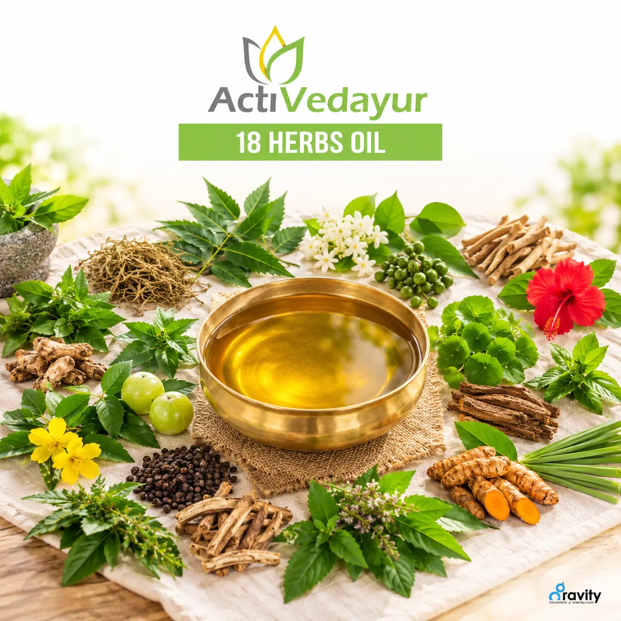 Activedayur 18 HERBS OIL