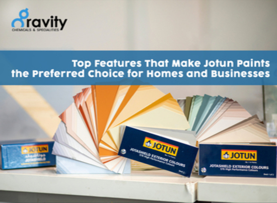 Jotun Paints showcasing durability and eco-friendly features for homes and businesses