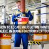 Authorized Jotun paint dealers in Dubai offering authentic paints and expert advice