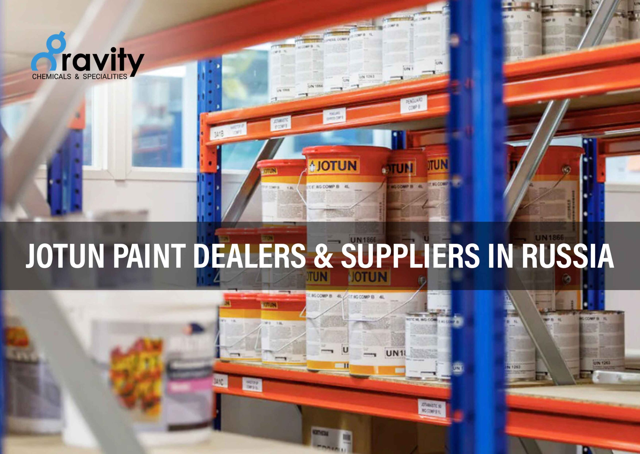 Jotun Paint Suppliers in Russia - Decorative, Industrial & Marine Coatings